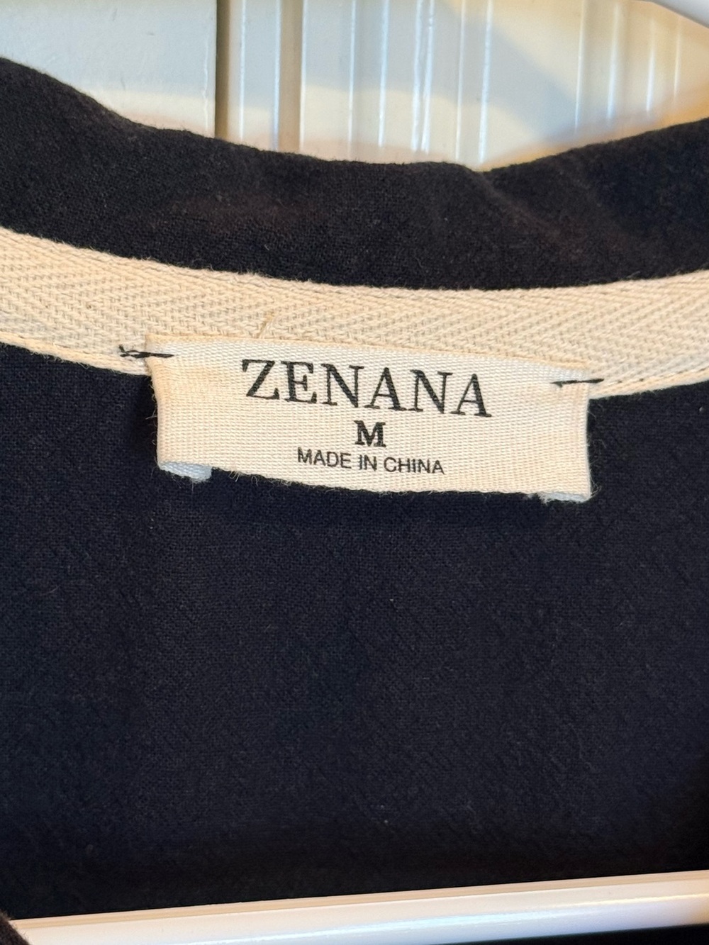 Zenana Black Short Sleeve Button Romper - Picture 3 of 7